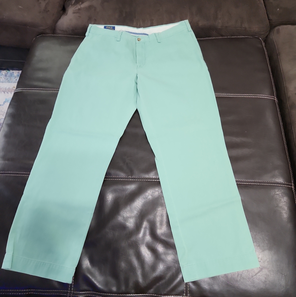 Polo by Ralph Lauren Light Mint Green Chino Pants